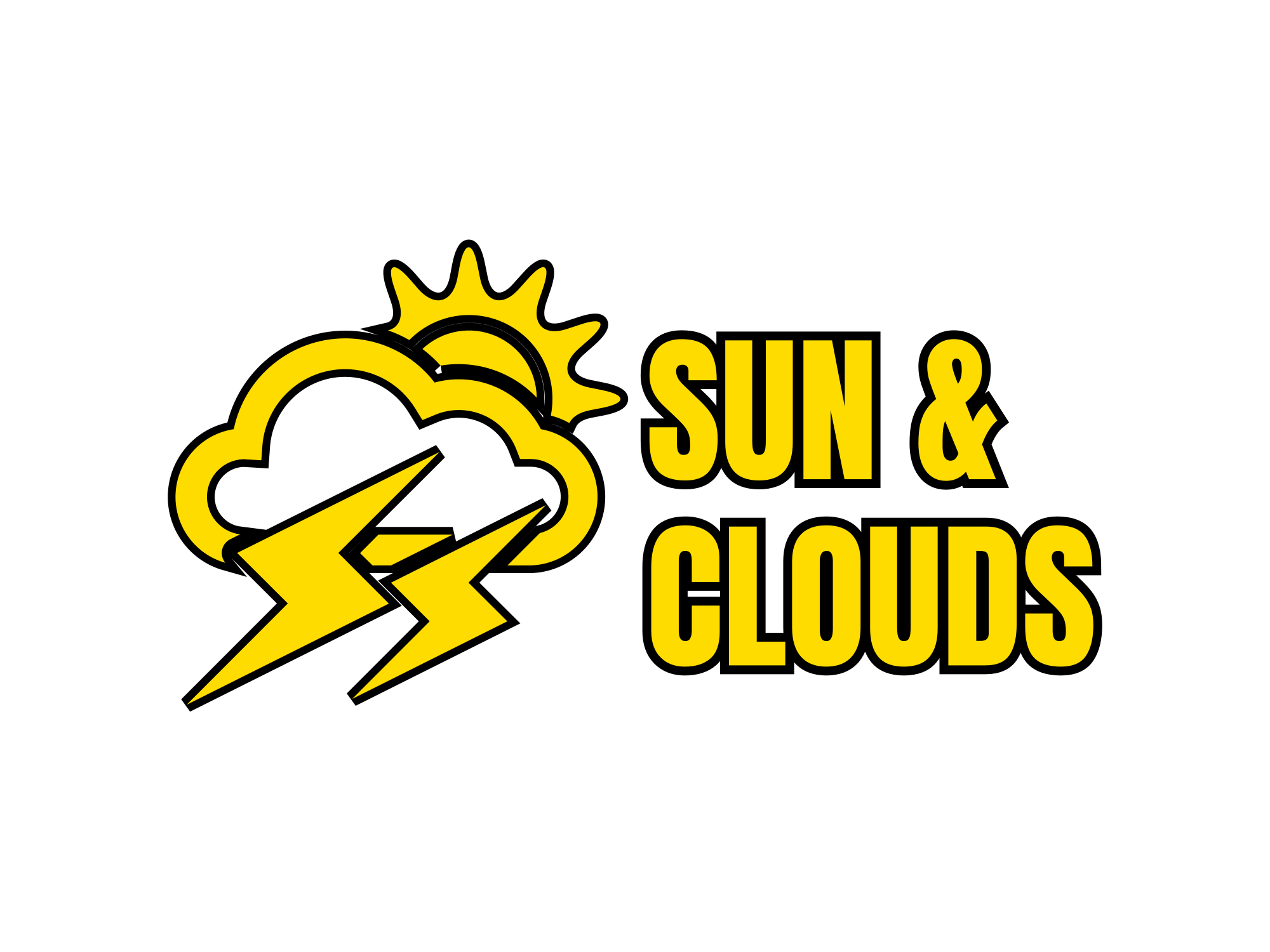 sun and cloud